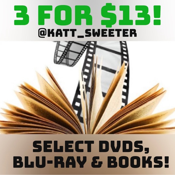 3 For $13! DVDs - MORE THAN 100 TITLES TO CHOOSE FROM! Click to see Titles! - Picture 1 of 7